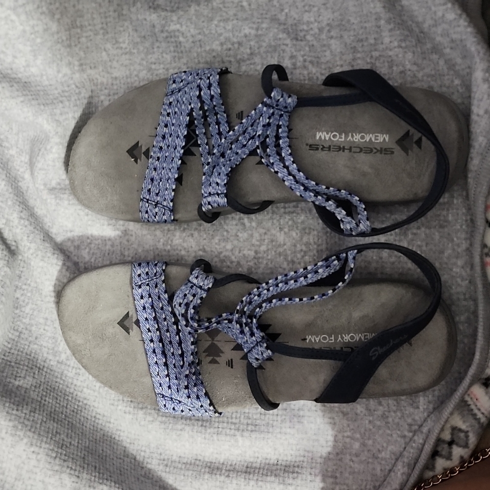 Skechers memory foam sandals